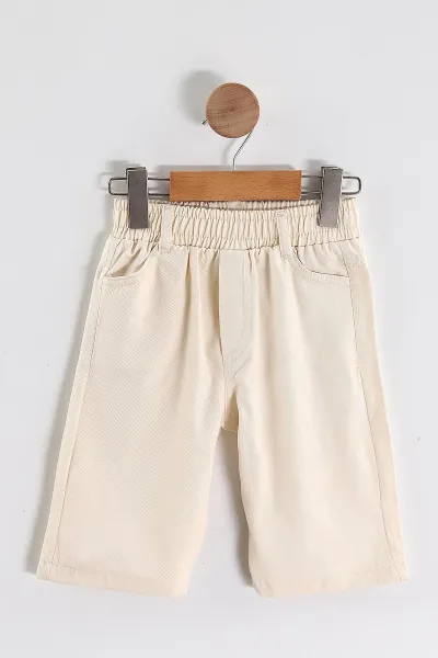 Kırmızı (2-10 Yaş)Baskılı Gabardin Şortlu Erkek Çocuk Takım 457406