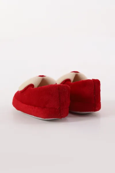 Kırmızı ( 25 - 30 ) Peluş Figürlü Kız Çocuk Panduf 404171