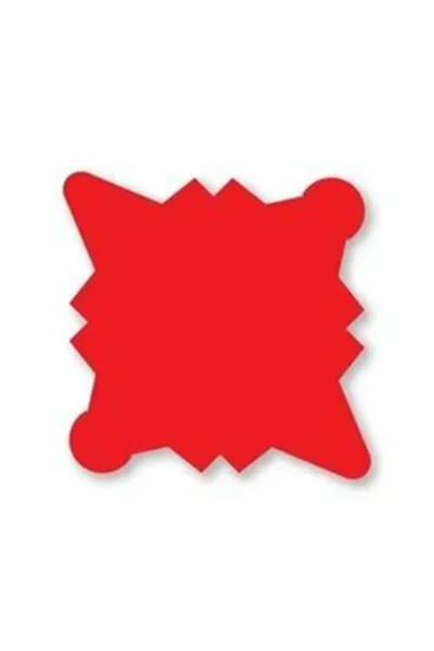 Kırmızı 25'li Karton Lokumluk 302933