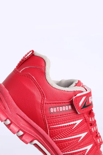Kırmızı (30-35 Filet )Outdoor Kalın Tabanlı Cırtlı Kız Çocuk Bot 305564