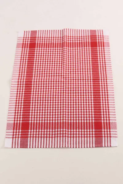 Kırmızı 50x70 Desenli 10'lu Alman Kuruluma Bezi 424654