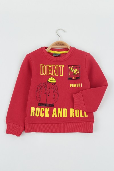 kirmizi-8-12-yas-dent-baskili-uc-ip-sardonlu-erkek-cocuk-sweat-polar-135279