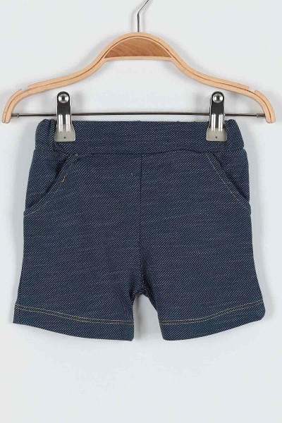 Kırmızı (9-24 Ay) Crew Surf Baskılı Şortlu Erkek Bebe Takım 182588