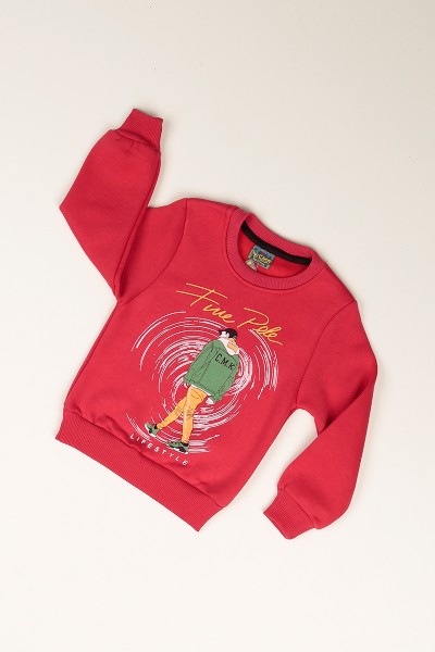 kirmizi-baskili-ici-sardonlu-erkek-cocuk-sweat-77477