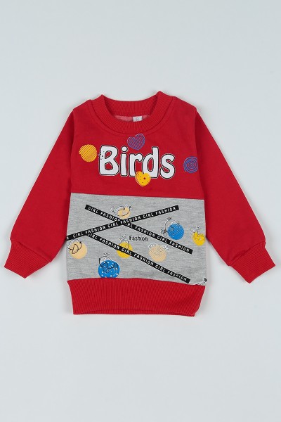 kirmizi-birds-baskili-ici-sardonlu-kiz-cocuk-sweatshirt-80607