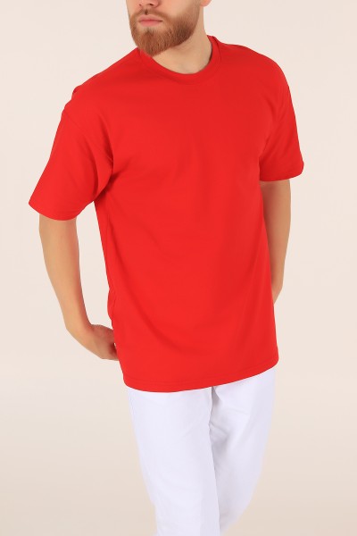 kirmizi-bisiklet-yaka-oversize-erkek-tisort-169582