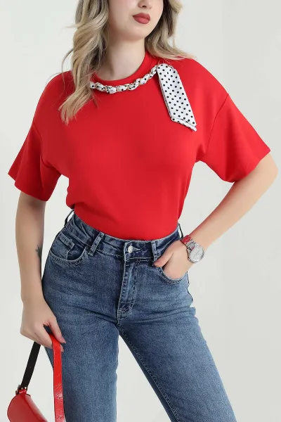 kirmizi-bisiklet-yaka-oysho-kadin-tisort-467541