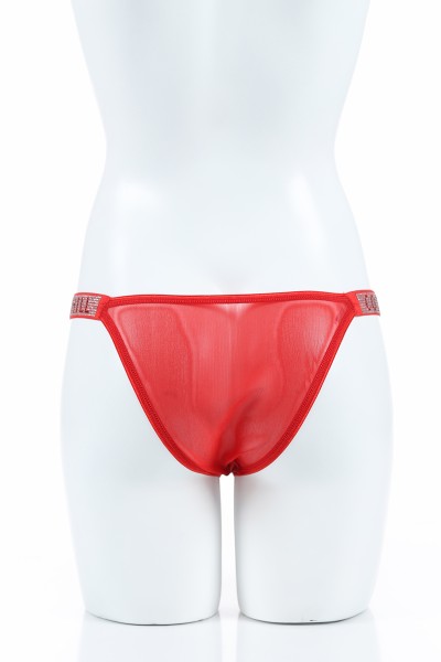 Kırmızı CH2023 Saten Taşlı Bikini Külot 150192