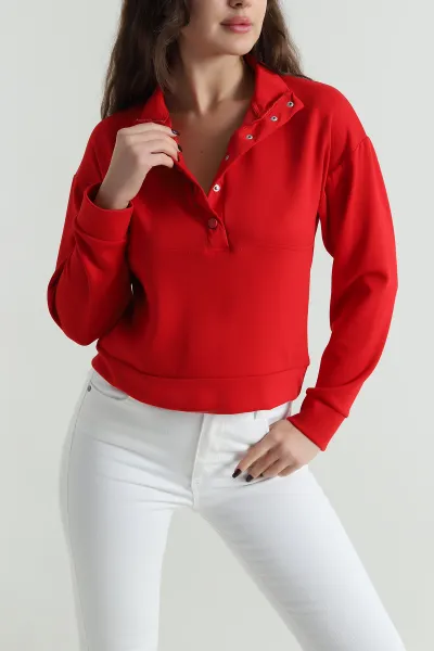 kirmizi-citcitli-oysho-kadin-bluz-497723