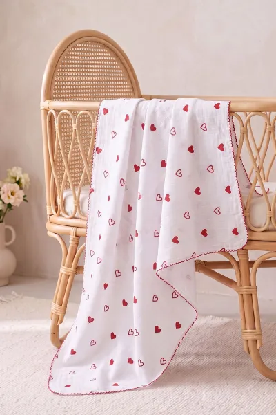 kirmizi-ekru-8090-cm-kenari-oyali-tek-kat-karisik-desen-muslin-bebek-battaniye-477509