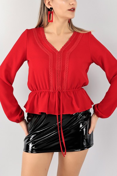 kirmizi-gupur-islemeli-dokuma-bluz-99414