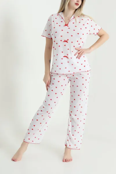 kirmizi-jakarli-fiyonklu-kadin-pijama-takimi-466698