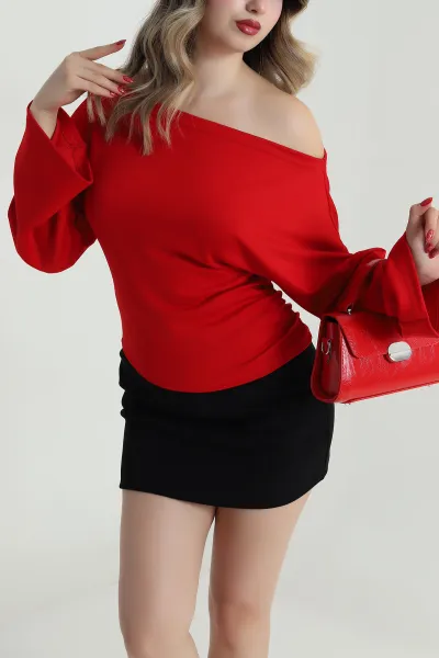 kirmizi-kayik-yaka-oysho-kadin-bluz-485734