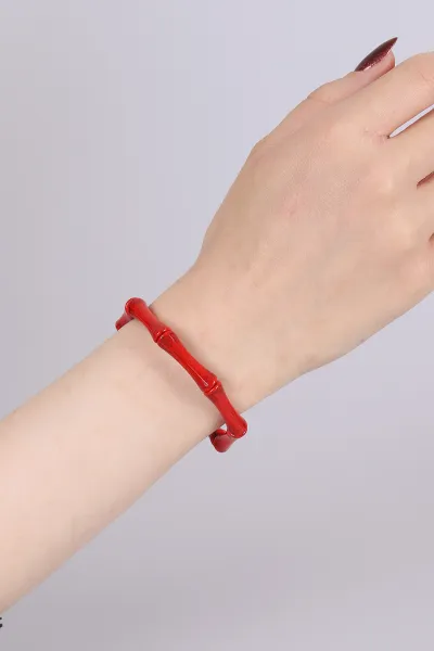kirmizi-kemik-gorunumlu-lastikli-unisex-bileklik-460527