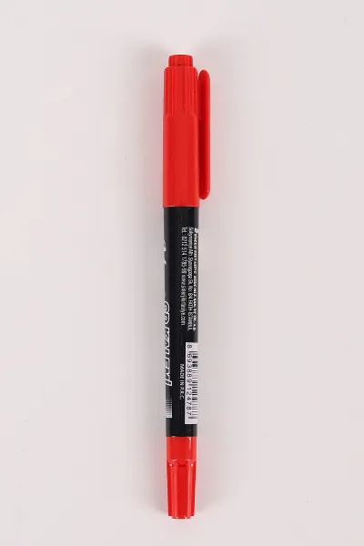 Kırmızı Masis Cd Kalemi -  Asetat Kalem Çift Taraflı Uç 0.5-1.0 Mm 457315