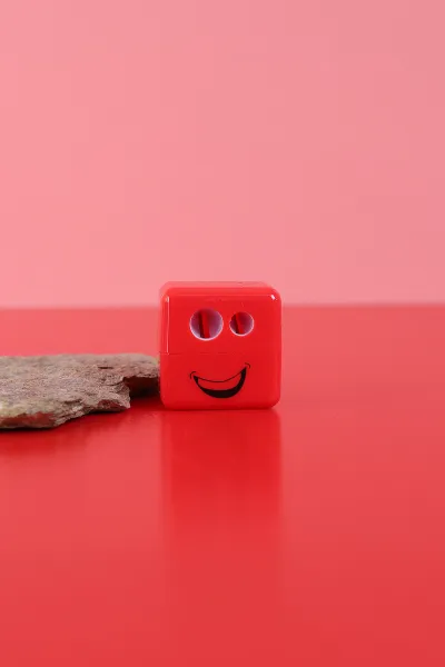 Kırmızı Mikro Emoji Kalemtıraş MK-1020 284882