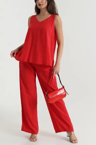 kirmizi-pantolon-bluz-tensel-modal-kadin-ikili-takim-468545