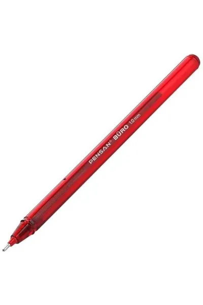 Kırmızı Pensan 2270 Büro Mavi Tükenmez Kalem 1MM 271230