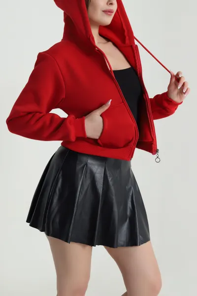 kirmizi-sardonlu-uc-ip-fermuarli-kadin-sweat-485267