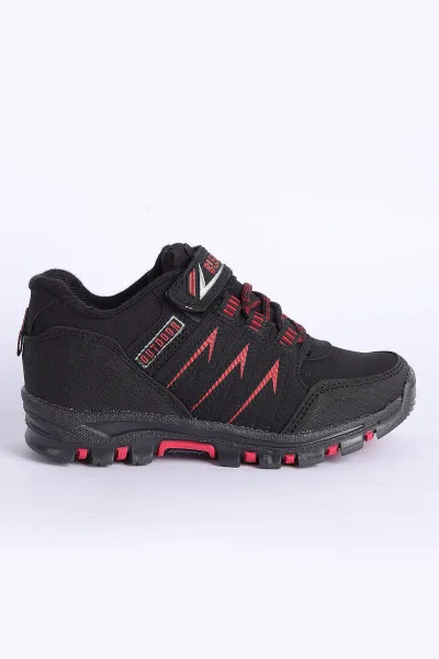 kirmizi-siyah-30-35-filet-outdoor-kalin-tabanli-cirtli-cocuk-bot-305562