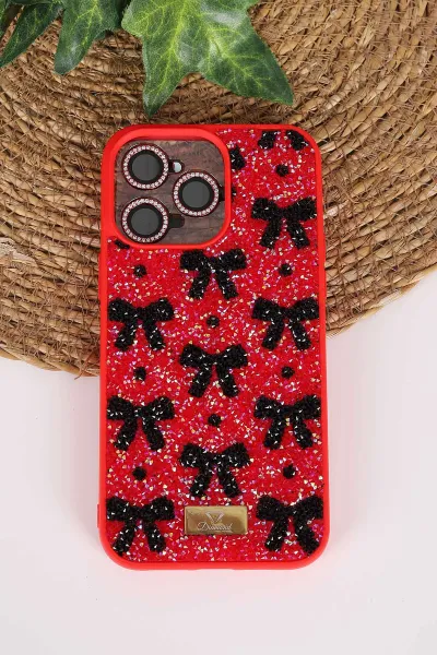 kirmizi-teknocase-iphone-14-pro-max-uyumlu-perfect-diamond-case-serisi-tasli-lens-hediyeli-sert-silikon-telefon-kilifi-480800