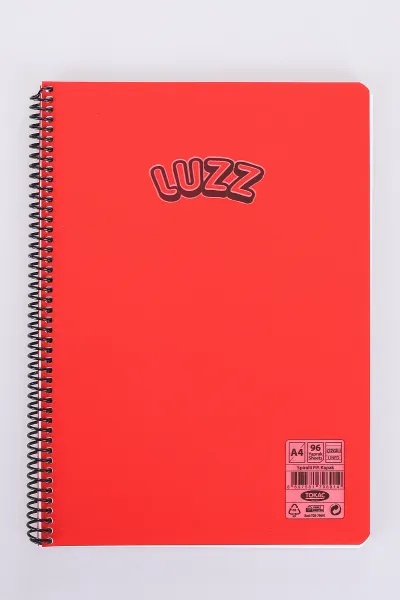 Tokaç Luzz 96 Yaprak Çizgili PP Kapak Telli Defter 478402