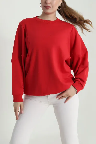 kirmizi-yarasa-kol-uc-ip-kadin-sweat-484455