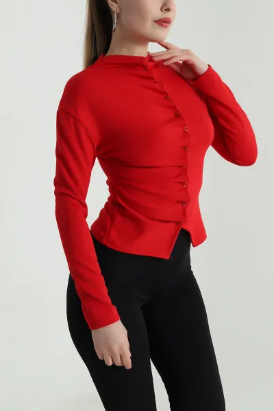 kirmizi-yeni-sezon-dugmeli-modal-kadin-bluz-496273
