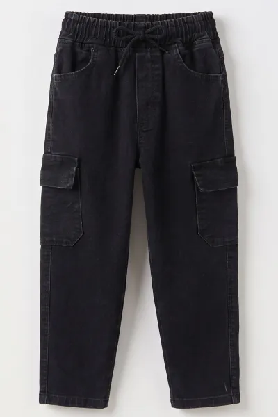 koyu-fume-6-12-yas-kargo-cepli-beli-lastikli-erkek-cocuk-kot-pantolon-493030