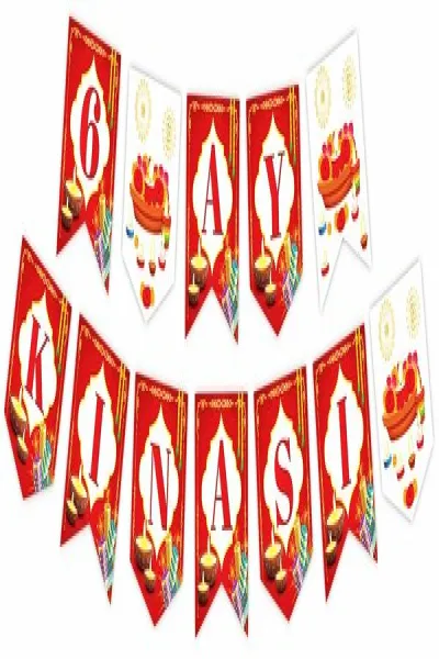 Zikzak Banner 6 Ay Kınası 303190