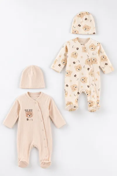 krem-0-3-ay-baby-ayicik-baskili-raporlu-ve-patikli-2li-erkek-bebek-tulum-486913