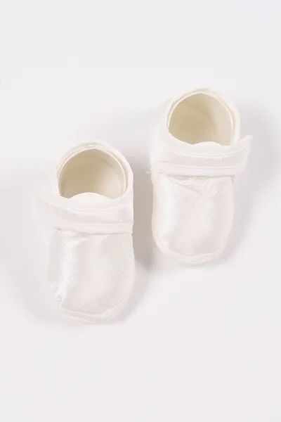 Krem (0-3 Ay) Papyonlu Erkek Bebek Mevlüt Takım 288776