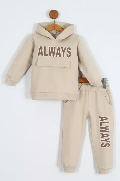 krem-2-5-yas-always-baskili-iki-ip-kiz-cocuk-takim-251531