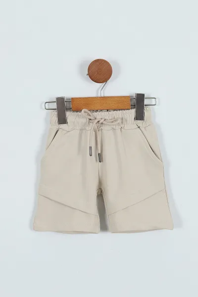 Krem (2-5 Yaş) Ourstyle Baskılı Kapüşonlu Erkek Çocuk Takım 271471