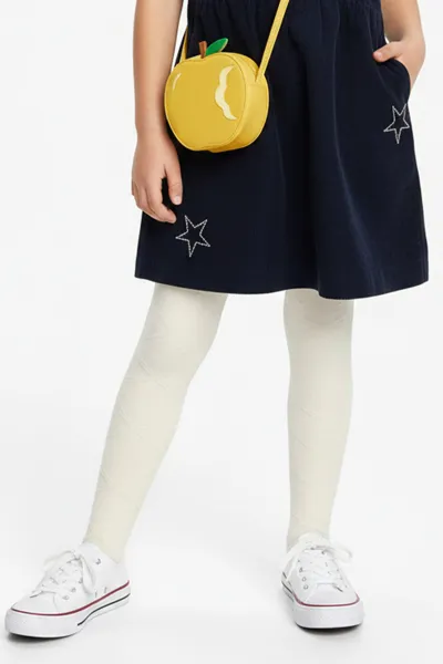 Krem 21A Penti  Pretty Cross Ballerina 30 Den Kız Çocuk Külotlu Çorap 421734