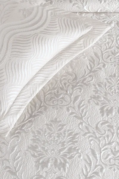 Krem 240x260 Çift Kişilik Gelin Seti Yatak Örtüsü 288932