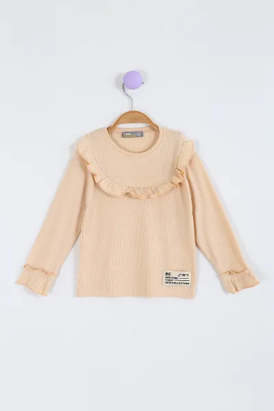 krem-3-11-yas-yaka-ve-kol-firfir-detayli-kiz-cocuk-sweatshirt-297014