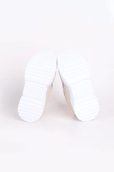 Krem (31-35 Filet)Kalın Taban Cırtlı Çocuk Spor Ayakkabı 346778