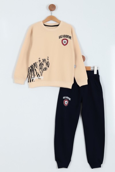 krem-7-10-yas-baskili-iki-ip-erkek-cocuk-takim-224595