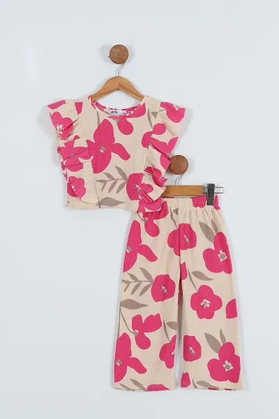krem-7-10-yas-firfirli-desenli-kiz-cocuk-takim-272511
