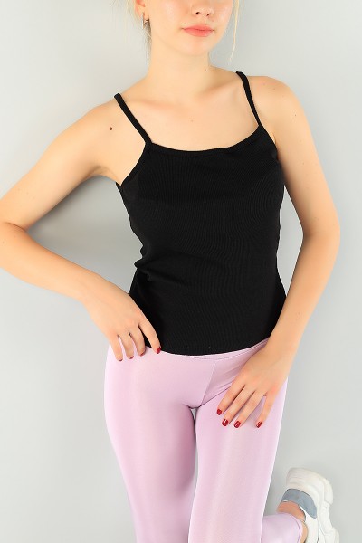Krem Baskılı Sweat Askılı Atlet Bayan Takım 74940