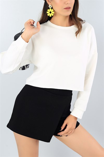 Krem Bayan Crop Sweat 41321