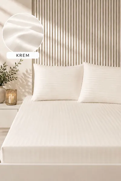 krem-bella-home-160x200-cm-cift-kisilik-cizgili-saten-carsaf-seti-483023