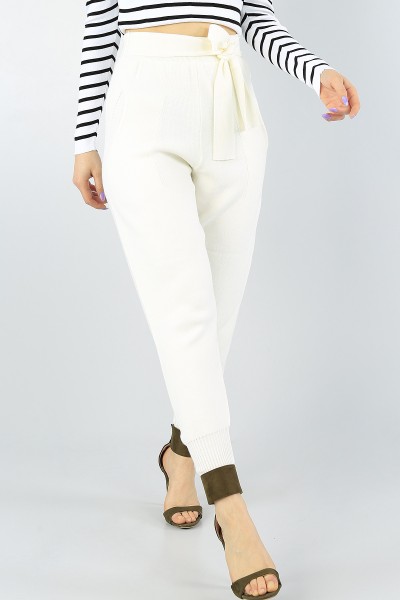 krem-cepli-baglamali-bayan-triko-pantolon-55838