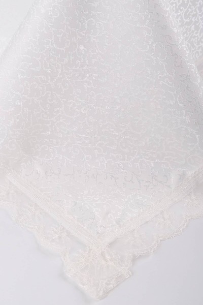 Krem KDK 160x220 Güpürlü Masa Örtüsü 214709