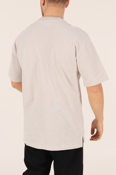Krem Labish Styles Baskılı Tişört 165654