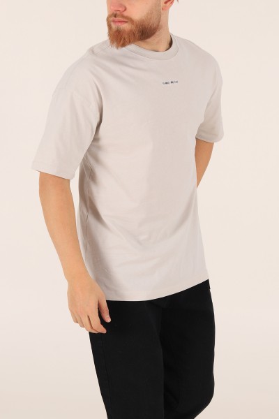 Krem Labish Styles Baskılı Tişört 165654