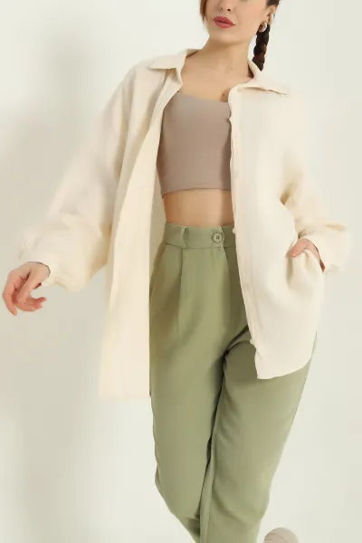 krem-oversize-muslin-kadin-gomlek-336851