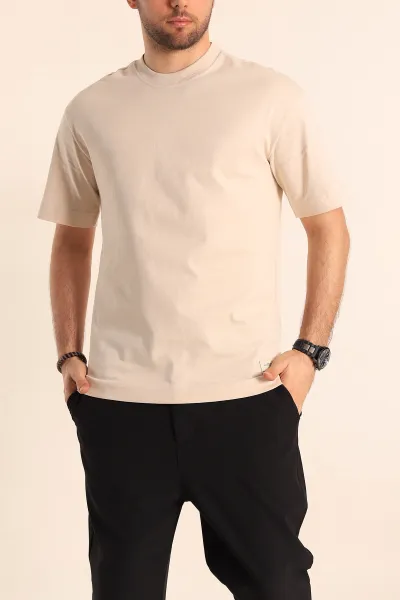krem-oversize-suprem-basic-erkek-tisort-254693