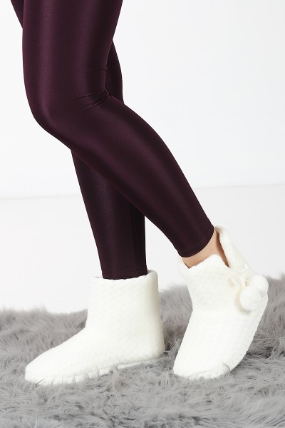 Krem Ponpon Detay Panduf 85760